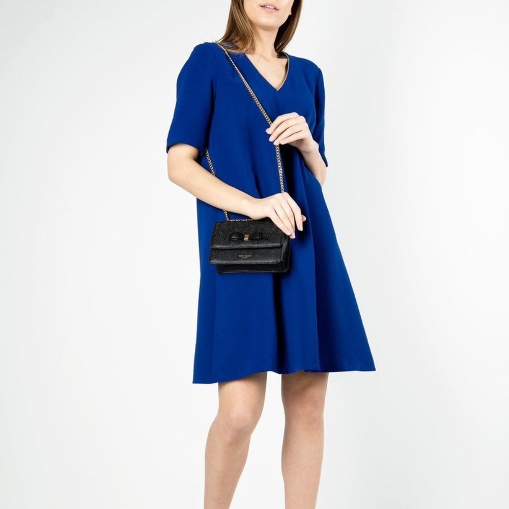 GERARD DAREL Paris Gustine V-neck Shift Dress